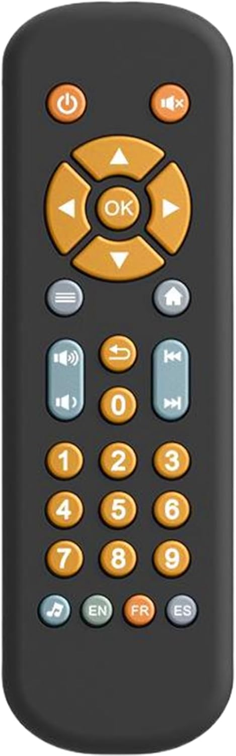 Baby Remote Control Toy – Interactive Learning Toy with Light & Sound – Educational Pretend Play Toy for Babies & Toddlers