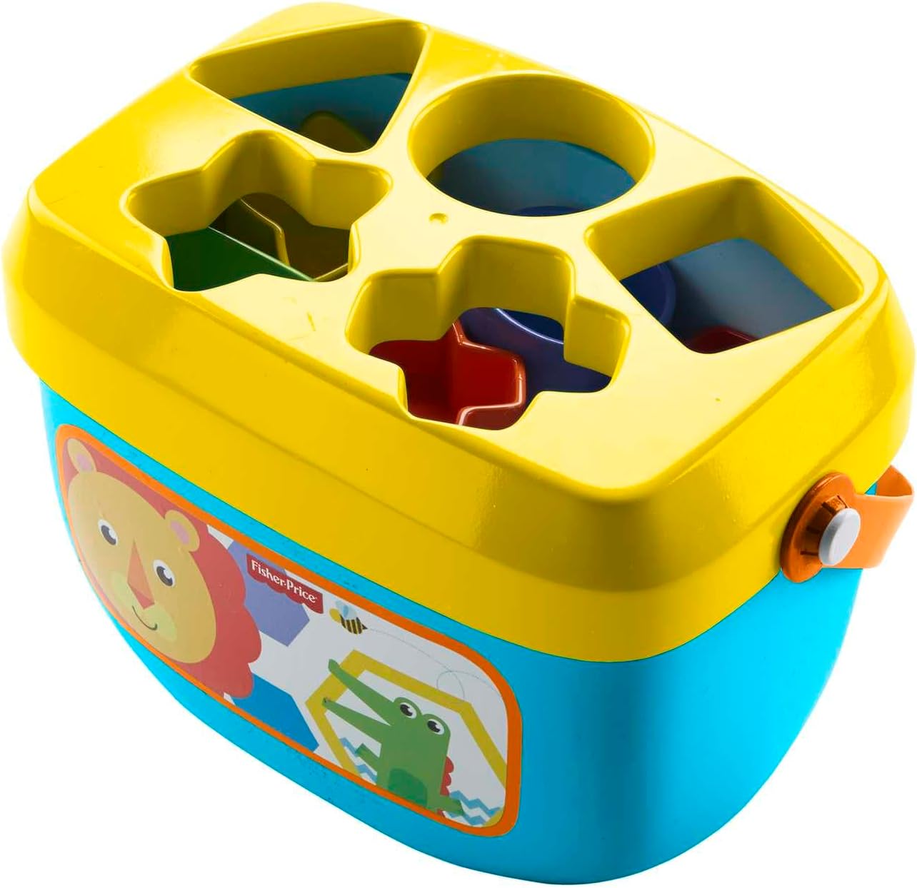 Baby’s First Blocks Shape Sorter – 10-Piece Stacking & Sorting Toy for Early Learning – Educational Toy for Babies 6+ Months