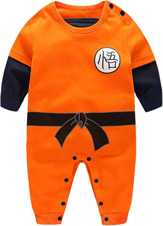 Cartoon Baby Romper Jumpsuit – Soft Newborn Outfit for Boys & Girls – Cute Anime-Inspired Baby Clothes