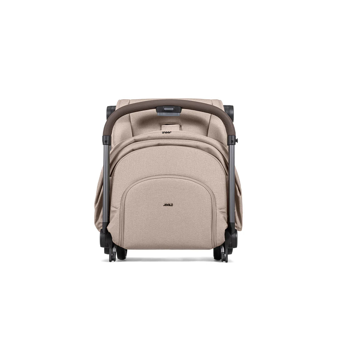 Joolz Aer2 Compact Travel Stroller – Sandy Taupe Lightweight Fold Pushchair