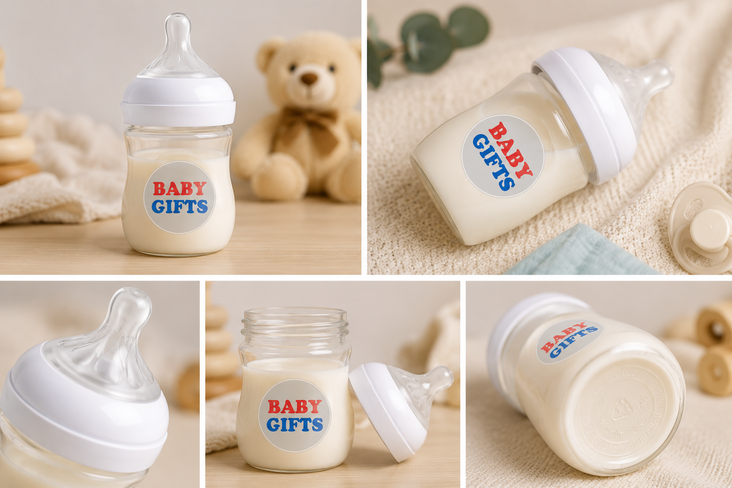 Baby Gifts Anti-Colic Baby Feeding Bottle – BPA-Free Newborn Milk Bottle
