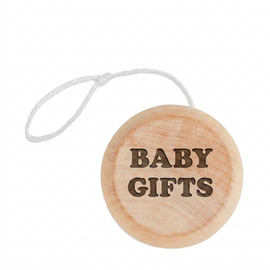 Wooden Yo-Yo Children’s Toy – Classic Educational Pull String Toy for Kids
